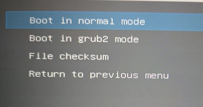 Ventoy Linux Mint起動メニュー②