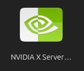 UbuntuのNVIDIA X Server Settingsアイコン